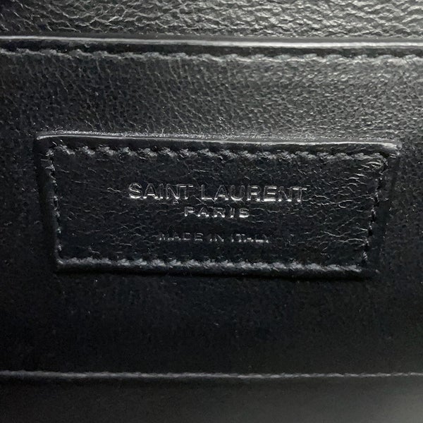 サンローランパリ ショルダーバッグ ソルフェリーノ ミディアム パテントレザー 711039 SAINT LAURENT PARIS 黒