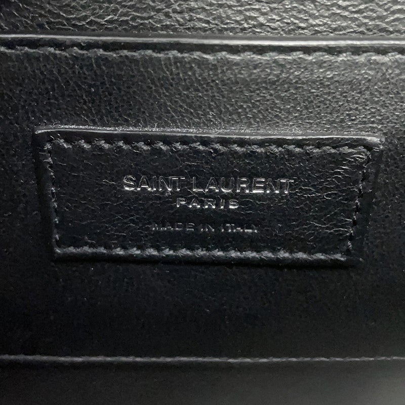 サンローランパリ ショルダーバッグ ソルフェリーノ ミディアム パテントレザー 711039 SAINT LAURENT PARIS 黒
