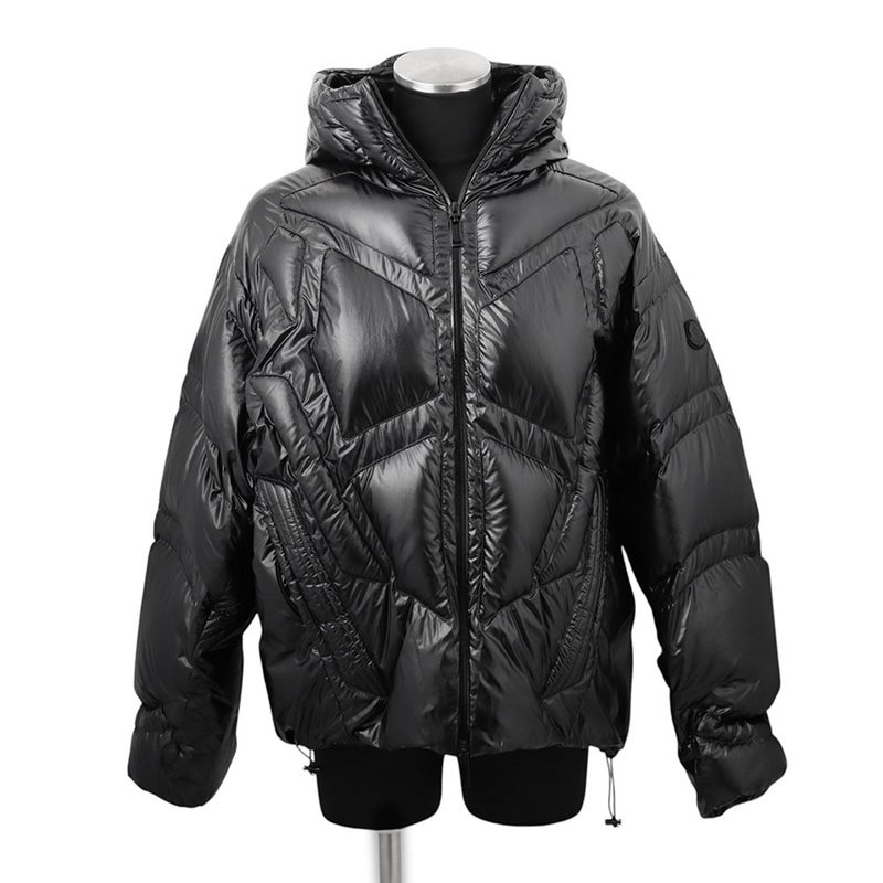 モンクレール ダウンジャケット Moncler x A$AP Rocky Bahianinha ショートダウンジャケット メンズサイズ2 K24041A00014 黒