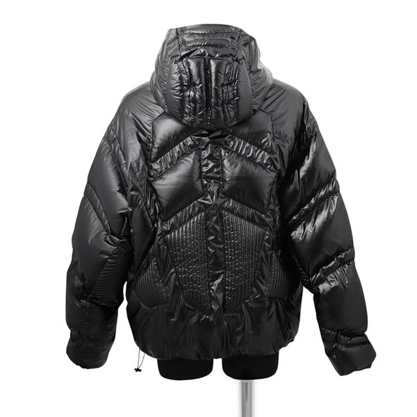 モンクレール ダウンジャケット Moncler x A$AP Rocky Bahianinha ショートダウンジャケット メンズサイズ2 K24041A00014 黒