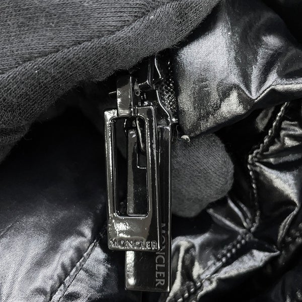 モンクレール ダウンジャケット Moncler x A$AP Rocky Bahianinha ショートダウンジャケット メンズサイズ2 K24041A00014 黒
