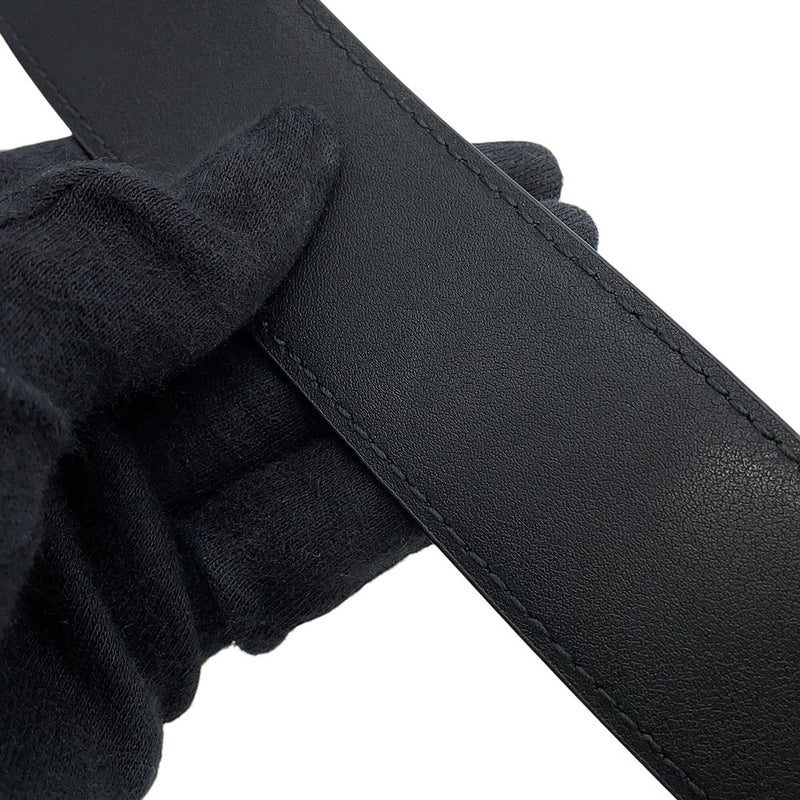 バレンシアガ ベルト BBバックル レザー サイズ80 674171 BALENCIAGA 黒