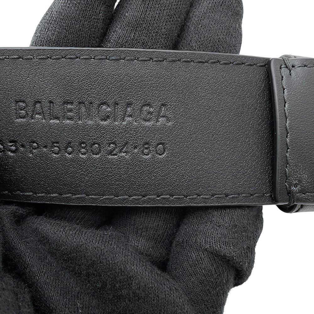 バレンシアガ ベルト BBバックル レザー サイズ80 674171 BALENCIAGA
