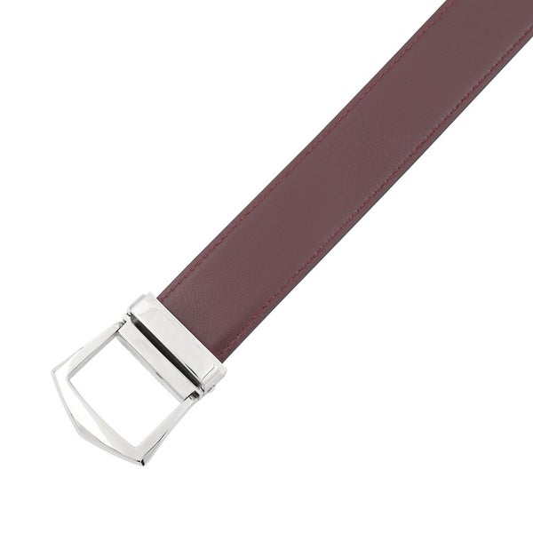 パテックフィリップ ベルト オレンジ /ボルドー レザー リバーシブル PATEK PHILIPPE メンズ