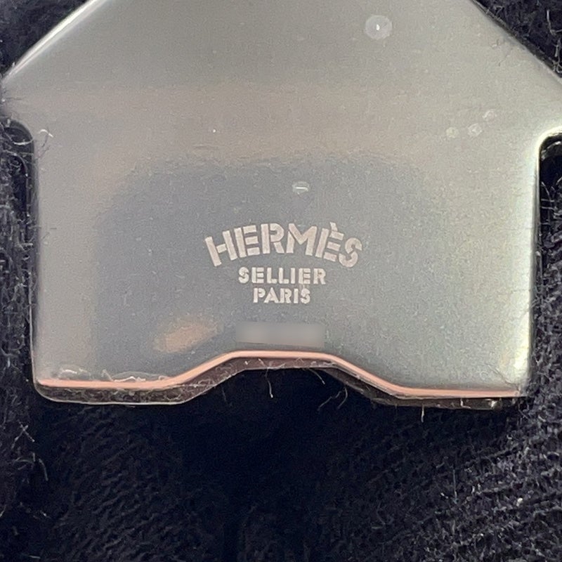 エルメス 犬用メダル オー・ドド ブルー・サテュレ / ヴェール・エムロード メタル HERMES 首輪チャーム
