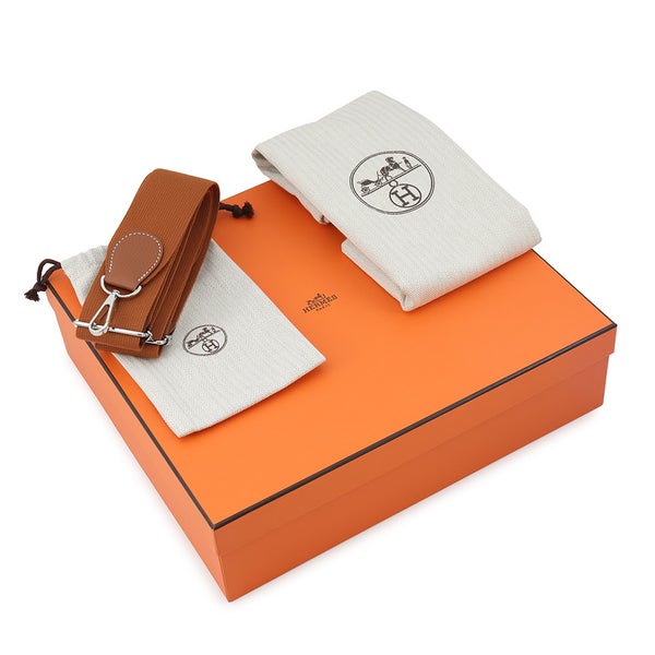 エルメス ショルダーバッグ エブリン3 PM ゴールド/シルバー金具 トリヨンクレマンス G刻印 HERMES Evelyne