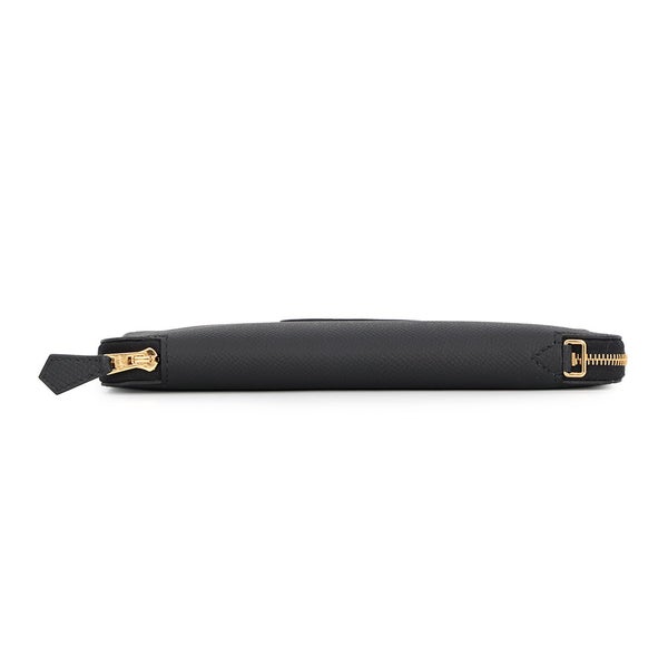 エルメス 長財布 マカロン ロング トゥ ゴー ブラック/ゴールド金具 エプソン G刻印 HERMES 財布 黒