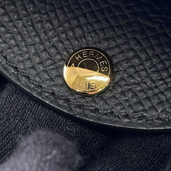 エルメス 長財布 マカロン ロング トゥ ゴー ブラック/ゴールド金具 エプソン G刻印 HERMES 財布 黒