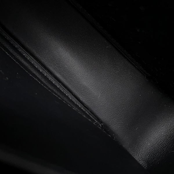 エルメス ショルダーバッグ ゲタ スリム ブラック/ゴールド金具 エプソン G刻印 HERMES 黒