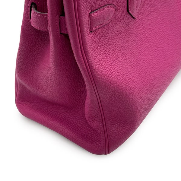 エルメス バーキン30 ローズパープル/シルバー金具 トゴ D刻印 HERMES Birkin ハンドバッグ