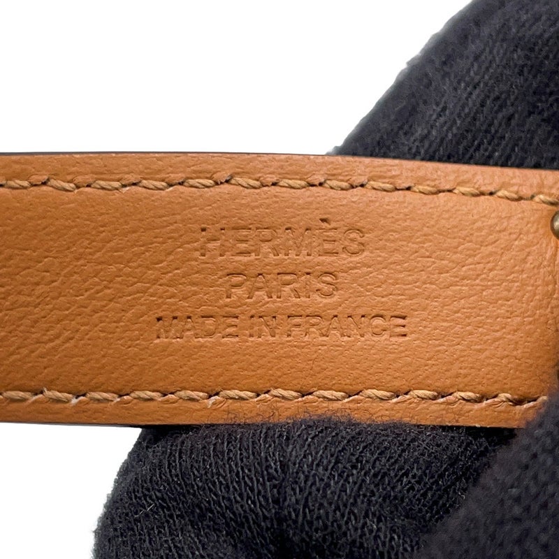 エルメス ケリーベルト エトゥープ/ピンクゴールド金具 エプソン K刻印 HERMES べルト