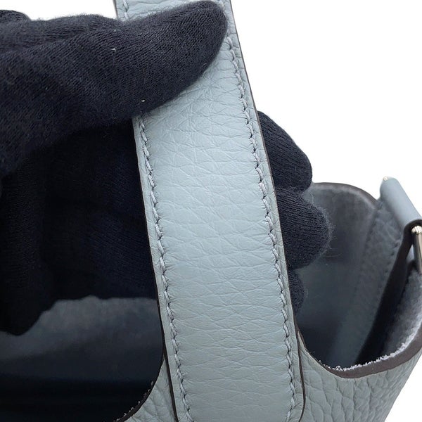 エルメス ハンドバッグ ピコタンロックPM グリパンタン/シルバー金具 トリヨンクレマンス G刻印 HERMES