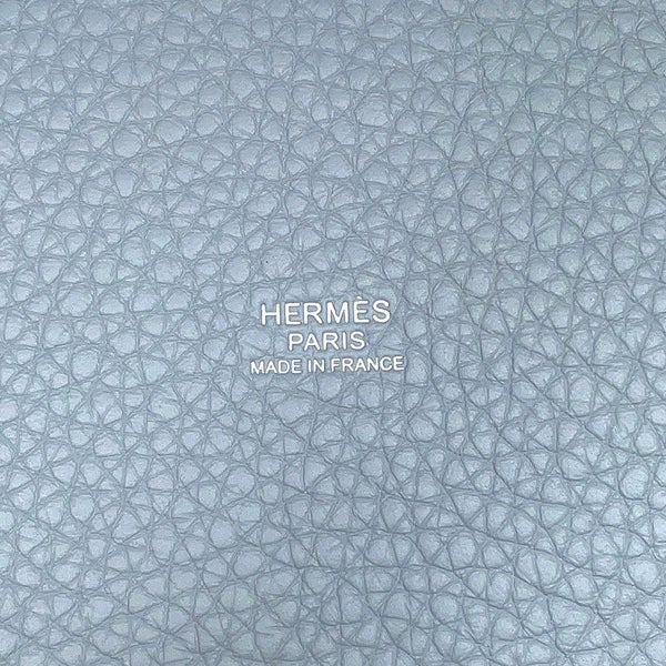 エルメス ハンドバッグ ピコタンロックPM グリパンタン/シルバー金具 トリヨンクレマンス G刻印 HERMES