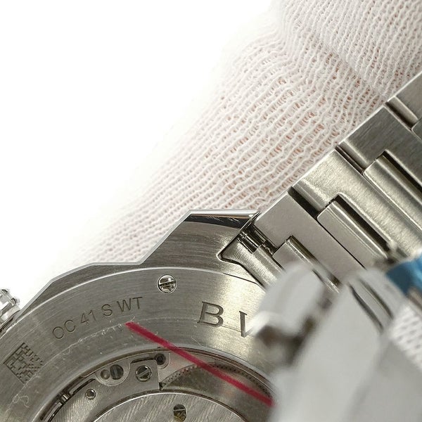 ブルガリ オクト ローマ ウォッチ ワールドタイマー 103481 BVLGARI 腕時計 ブルー文字盤