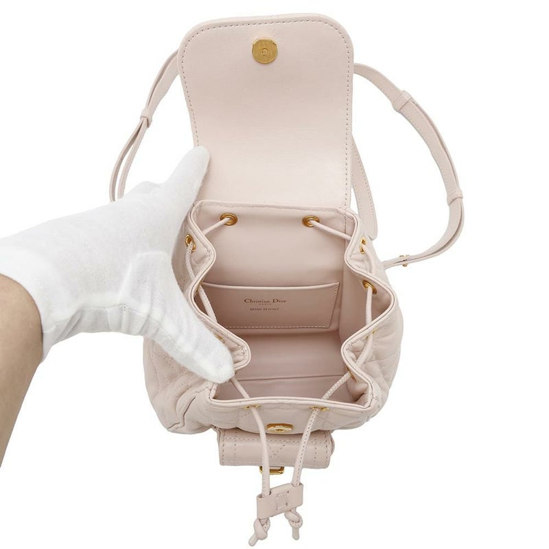 クリスチャン・ディオール リュック カロ マクロカナージュ スモール ラムスキン M6302UNOZ_M413 バックパック バッグ