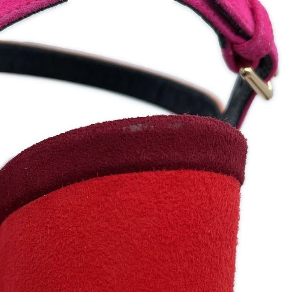 エルメス サンダル スエード レディースサイズ35 1/2 HERMES 靴