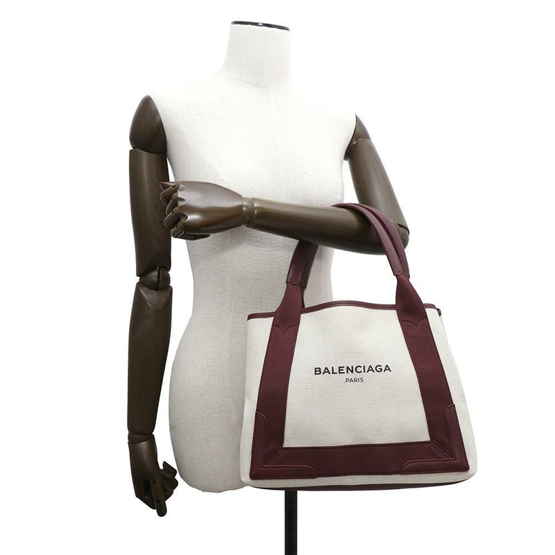 バレンシアガ トートバッグ ネイビーカバス S ポーチ付 339933 BALENCIAGA スモールサイズ バッグ