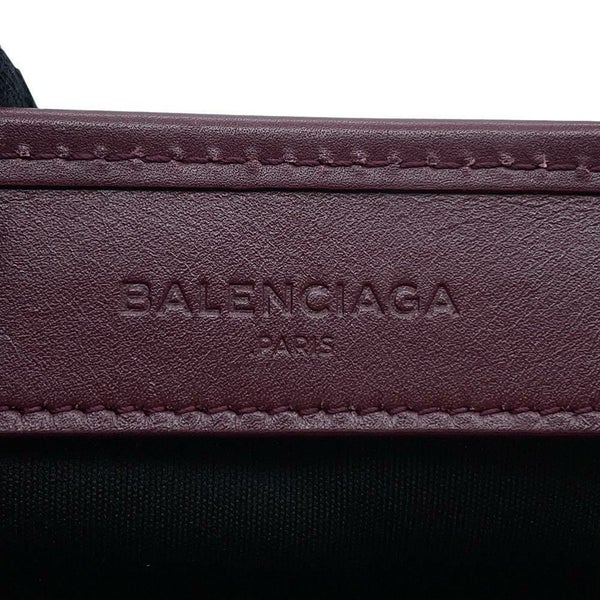 バレンシアガ トートバッグ ネイビーカバス S ポーチ付 339933 BALENCIAGA スモールサイズ バッグ
