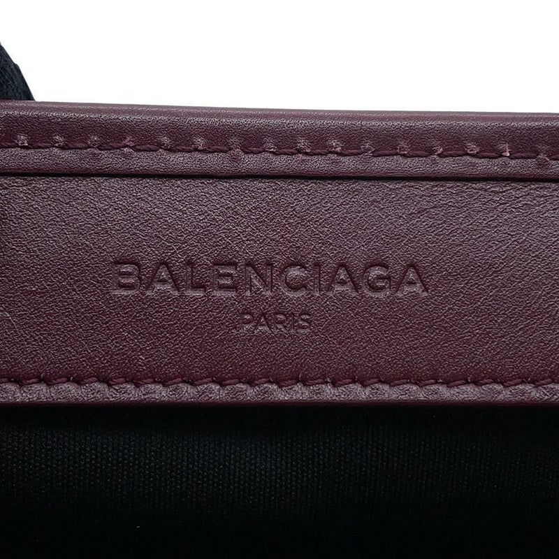 バレンシアガ トートバッグ ネイビーカバス S ポーチ付 339933 BALENCIAGA スモールサイズ バッグ