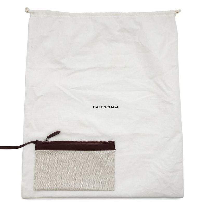 バレンシアガ トートバッグ ネイビーカバス S ポーチ付 339933 BALENCIAGA スモールサイズ バッグ