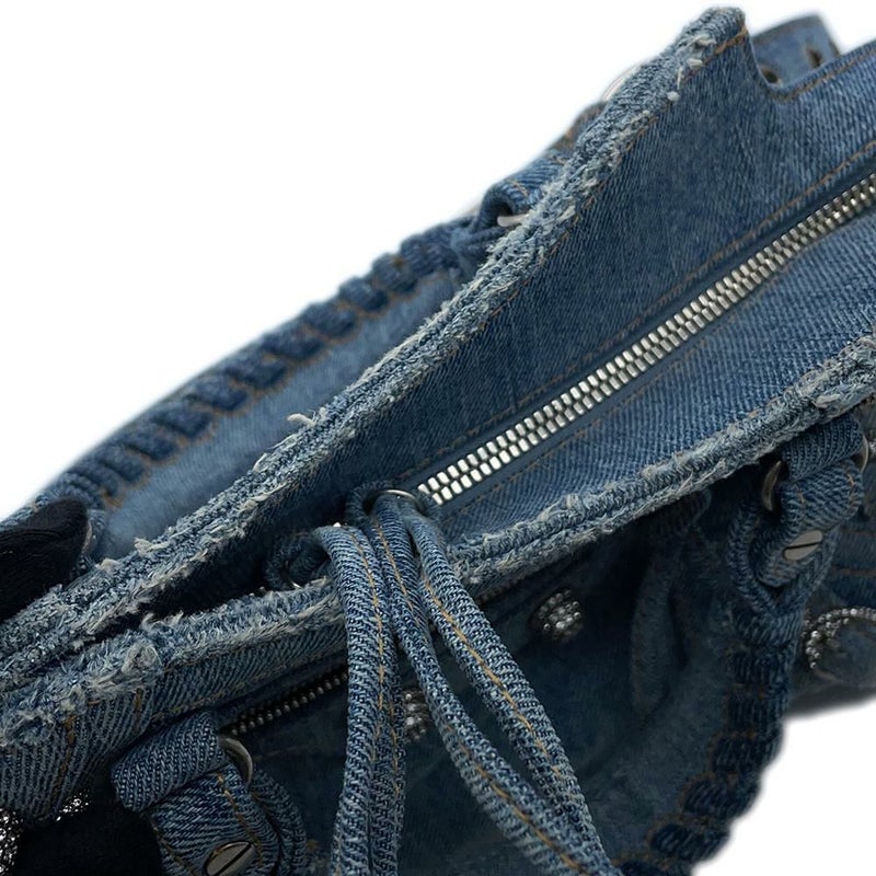 バレンシアガ ハンドバッグ ネオ カゴール XS デニム 700940 BALENCIAGA 2wayショルダーバッグ