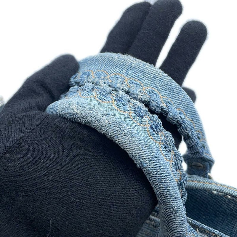 バレンシアガ ハンドバッグ ネオ カゴール XS デニム 700940 BALENCIAGA 2wayショルダーバッグ