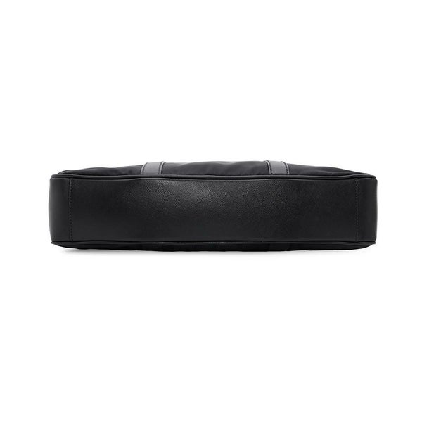 プラダ ビジネスバッグ サフィアーノレザー ナイロン VA0871 PRADA 2wayショルダーバッグ ブリーフケース 黒
