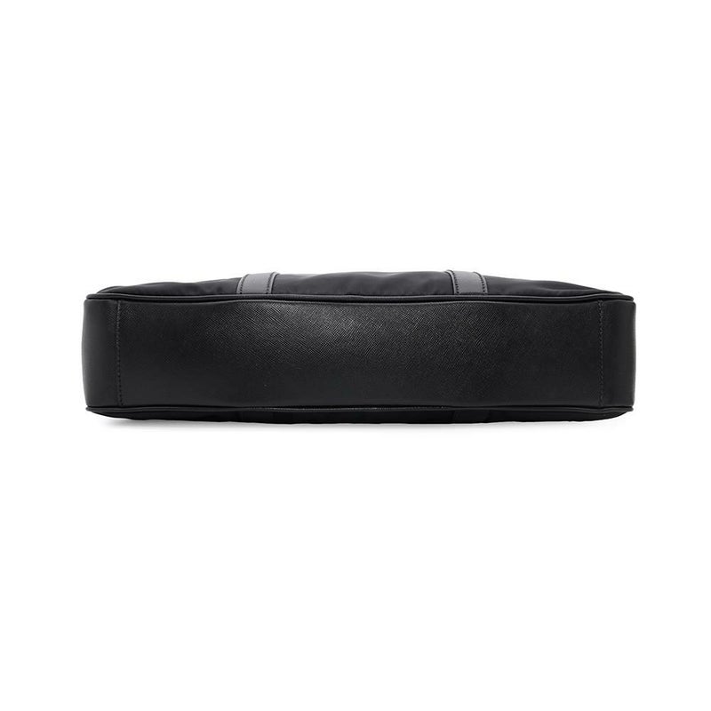 プラダ ビジネスバッグ サフィアーノレザー ナイロン VA0871 PRADA 2wayショルダーバッグ ブリーフケース 黒