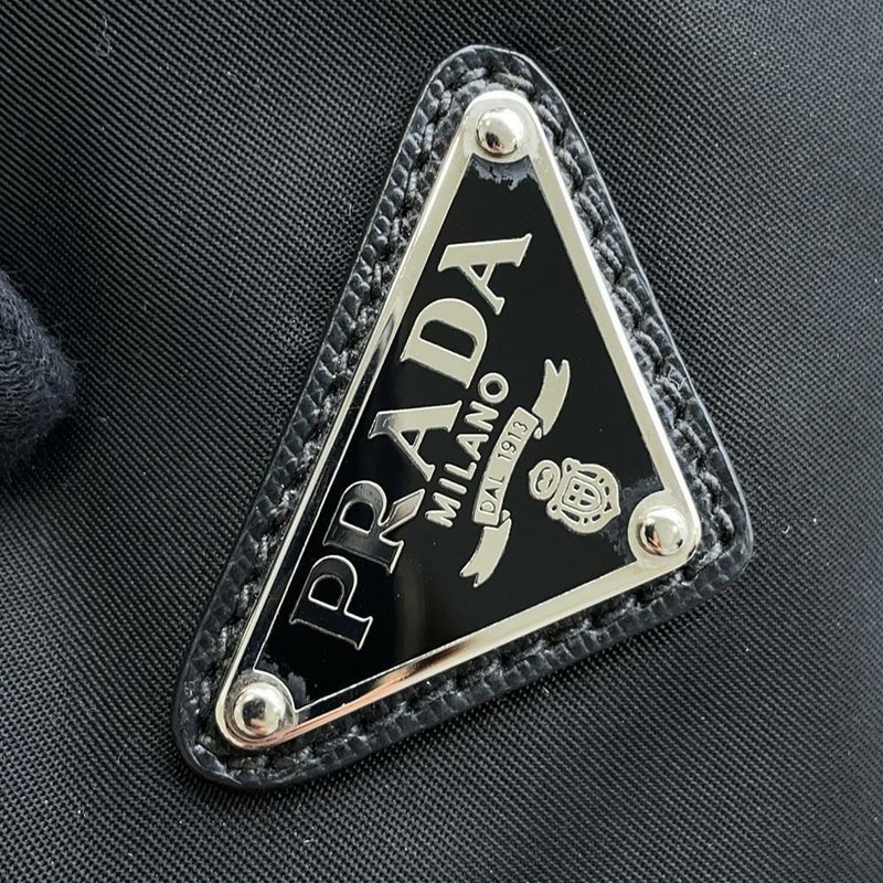 プラダ ビジネスバッグ サフィアーノレザー ナイロン VA0871 PRADA 2wayショルダーバッグ ブリーフケース 黒