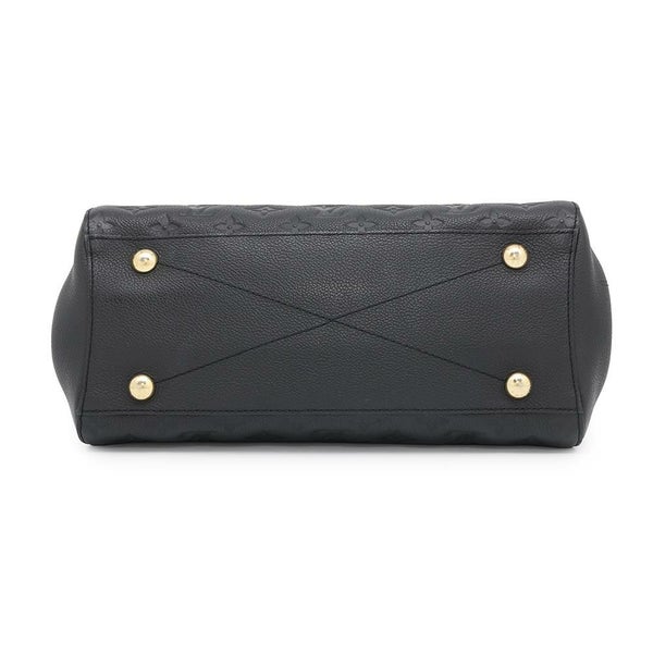ルイヴィトン ハンドバッグ モノグラム・アンプラント モンテーニュMM M41048 LOUIS VUITTON 2way 黒 ブラック