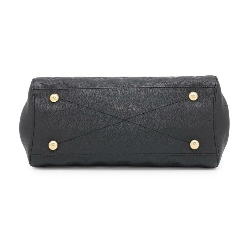 ルイヴィトン ハンドバッグ モノグラム・アンプラント モンテーニュMM M41048 LOUIS VUITTON 2way 黒 ブラック