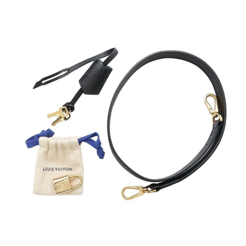 ルイヴィトン ハンドバッグ モノグラム・アンプラント モンテーニュMM M41048 LOUIS VUITTON 2way 黒 ブラック