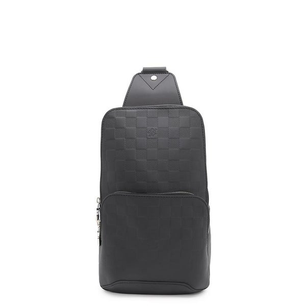 ルイヴィトン ボディバッグ ダミエ・アンフィニ アヴェニュー・スリングバッグ N41720 LOUIS VUITTON 黒 ブラック