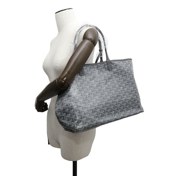 ゴヤール トートバッグ サンルイPM PVC/レザー STLOUIPMLTY51CL51P GOYARD ポーチ付き