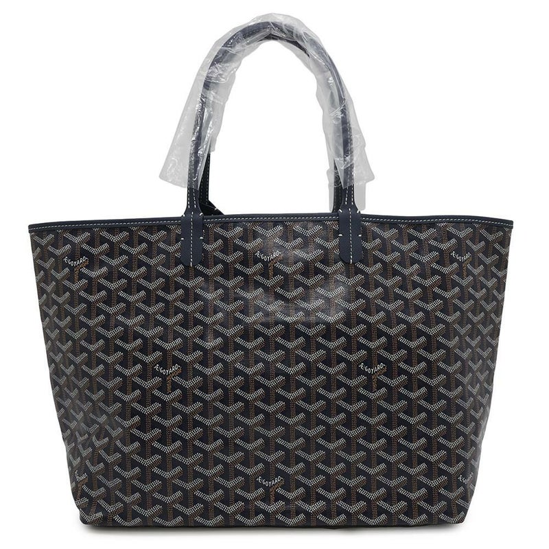 ゴヤール トートバッグ サンルイPM PVC/レザー STLOUIPMLTY12CL12P GOYARD ポーチ付き