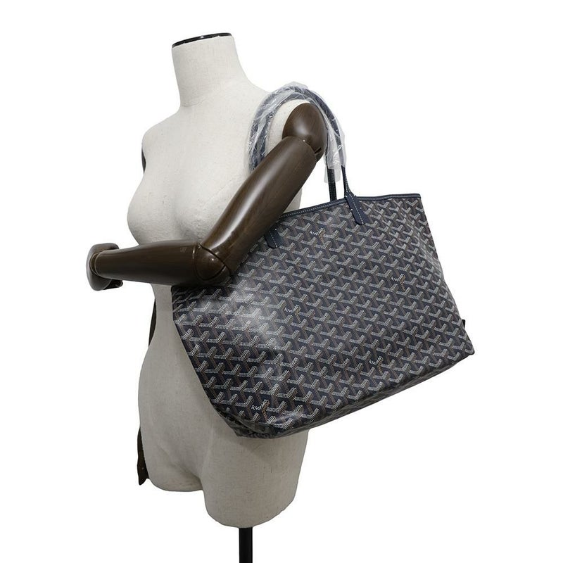 ゴヤール トートバッグ サンルイPM PVC/レザー STLOUIPMLTY12CL12P GOYARD ポーチ付き