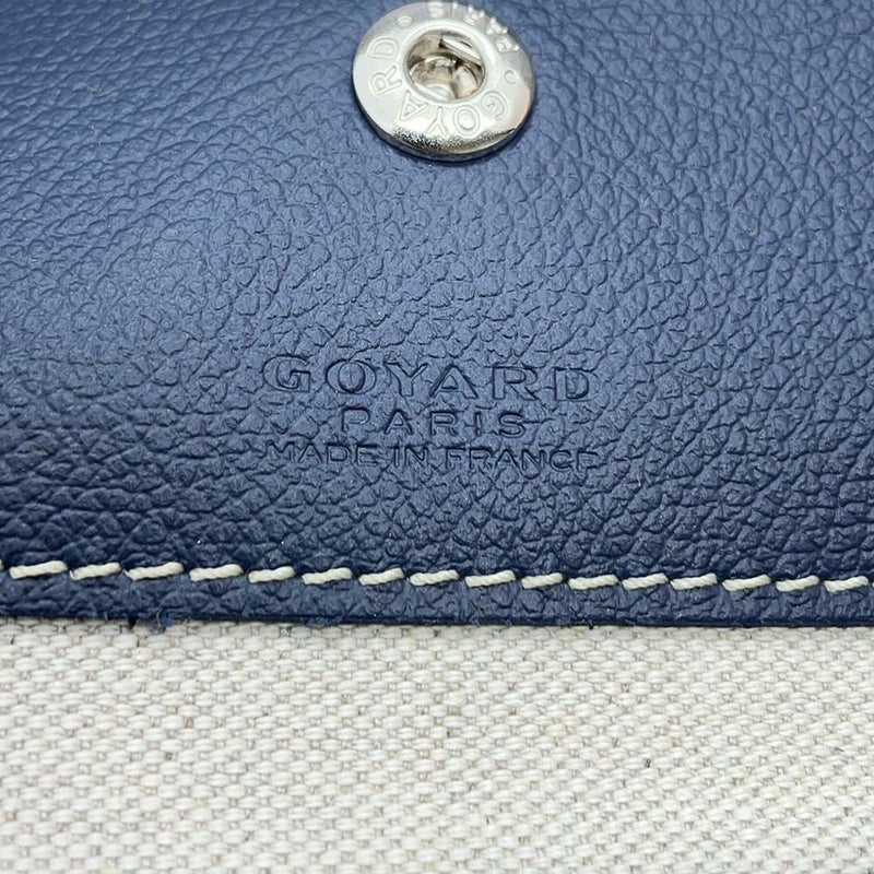 ゴヤール トートバッグ サンルイPM PVC/レザー STLOUIPMLTY12CL12P GOYARD ポーチ付き