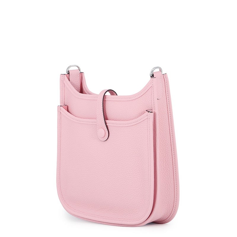 エルメス ショルダーバッグ エブリン3 23 ローズサクラ/シルバー金具 トリヨンクレマンス G刻印 HERMES