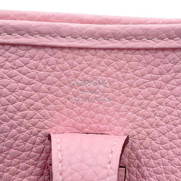 エルメス ショルダーバッグ エブリン3 23 ローズサクラ/シルバー金具 トリヨンクレマンス G刻印 HERMES