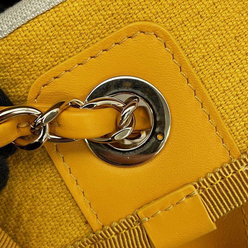 シャネル トートバッグ ドーヴィル ココマーク スモール ショッピングバッグ AS3257 2wayショルダーバッグ