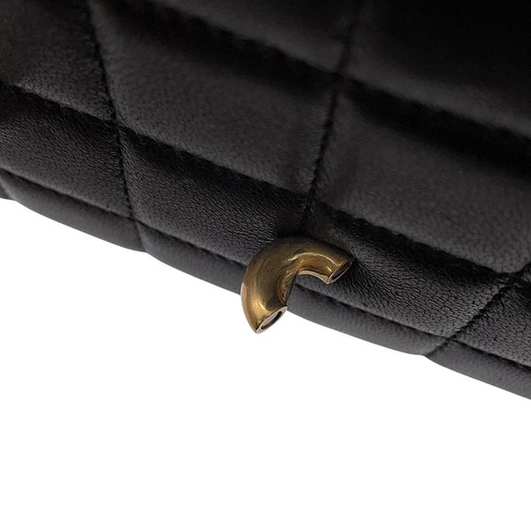 サンローランパリ チェーンウォレット LE MAILLON WALLET ラムスキン 738109 SAINT LAURENT PARIS 財布 黒