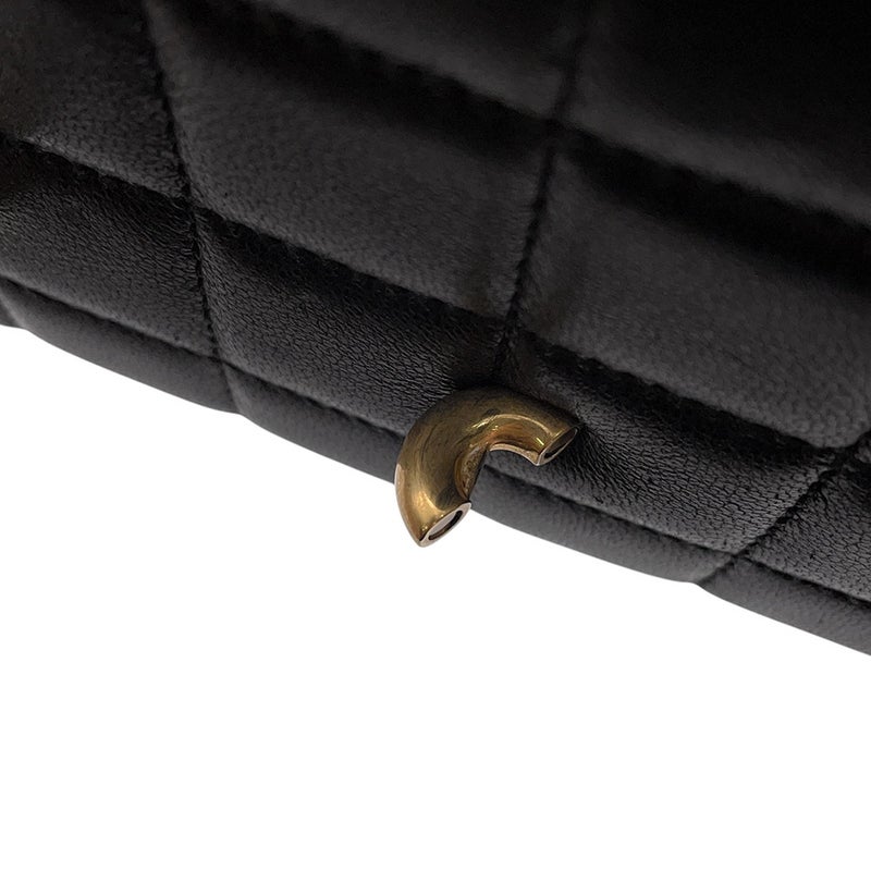 サンローランパリ チェーンウォレット LE MAILLON WALLET ラムスキン 738109 SAINT LAURENT PARIS 財布 黒