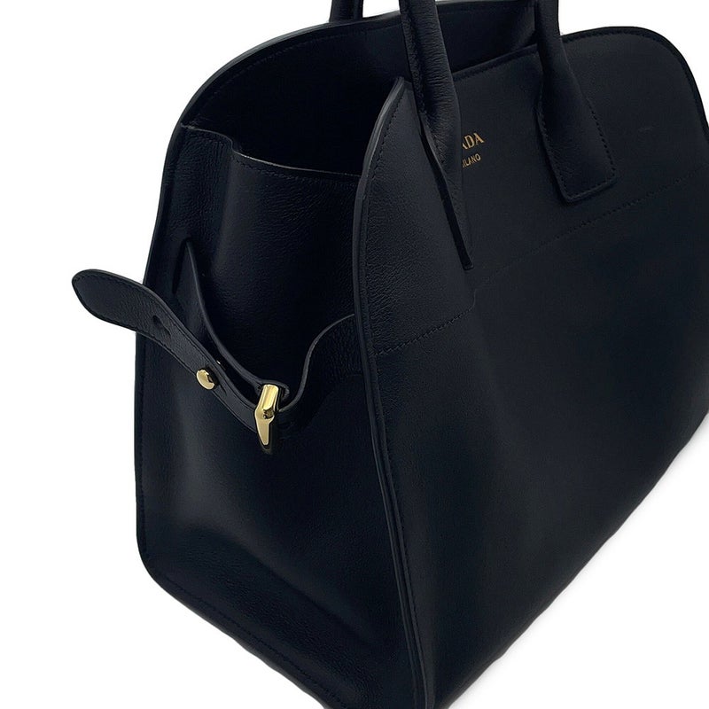 プラダ トートバッグ ロゴ トートバッグ レザー 1BG517 PRADA バッグ 黒