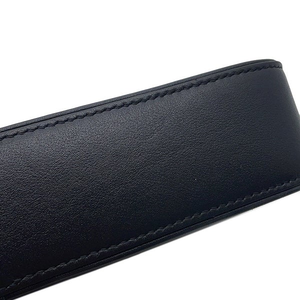 セリーヌ ショルダーバッグ ロゴ ミディアム メッセンジャーバッグ レザー 194503DOT CELINE 黒
