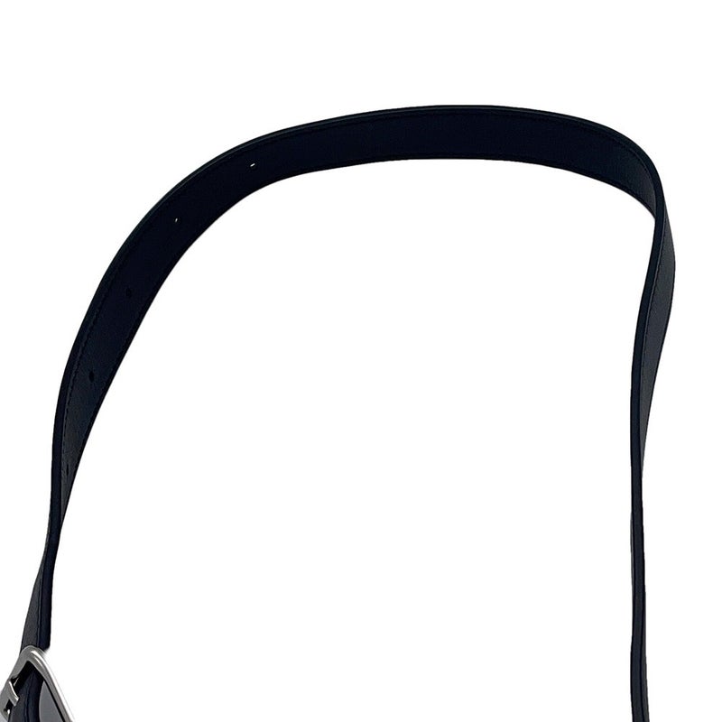 セリーヌ ショルダーバッグ ロゴ ミディアム メッセンジャーバッグ レザー 194503DOT CELINE 黒