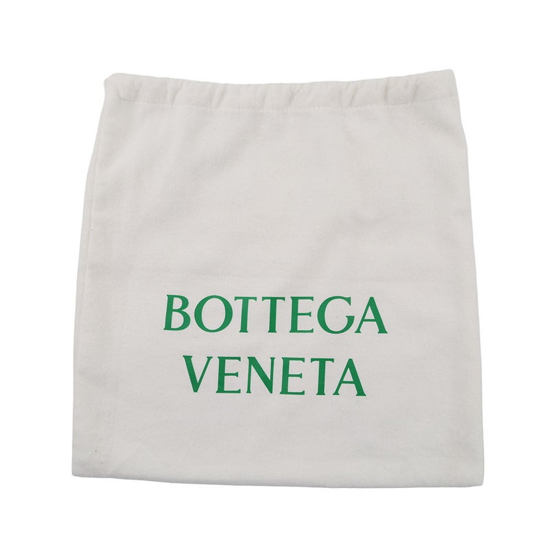 ボッテガヴェネタ ショルダーバッグ マキシイントレチャート スモール カセット ラムスキン 730848 BOTTEGA VENETA 白