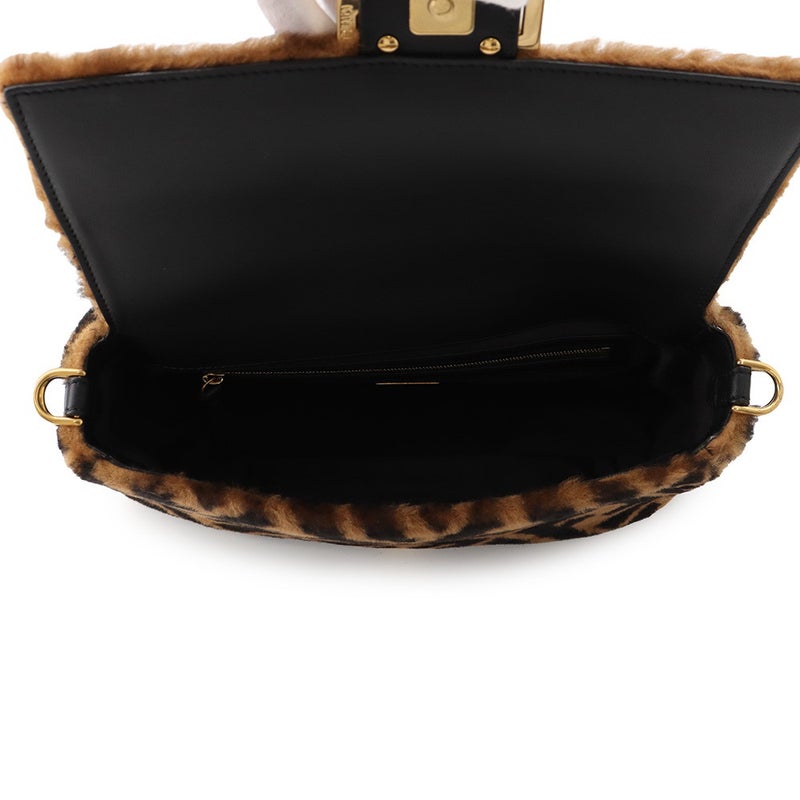 フェンディ ハンドバッグ ズッカ柄 バケット ファー/レザー 8BR600 FENDI バッグ ワンショルダー