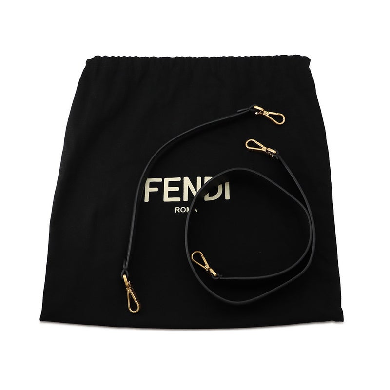 フェンディ ハンドバッグ ズッカ柄 バケット ファー/レザー 8BR600 FENDI バッグ ワンショルダー