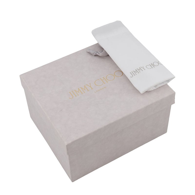 ジミーチュウ チェーンショルダーバッグ マイクロ ボンボン リボンデザイン MICROBONBONBYL JIMMY CHOO 黒
