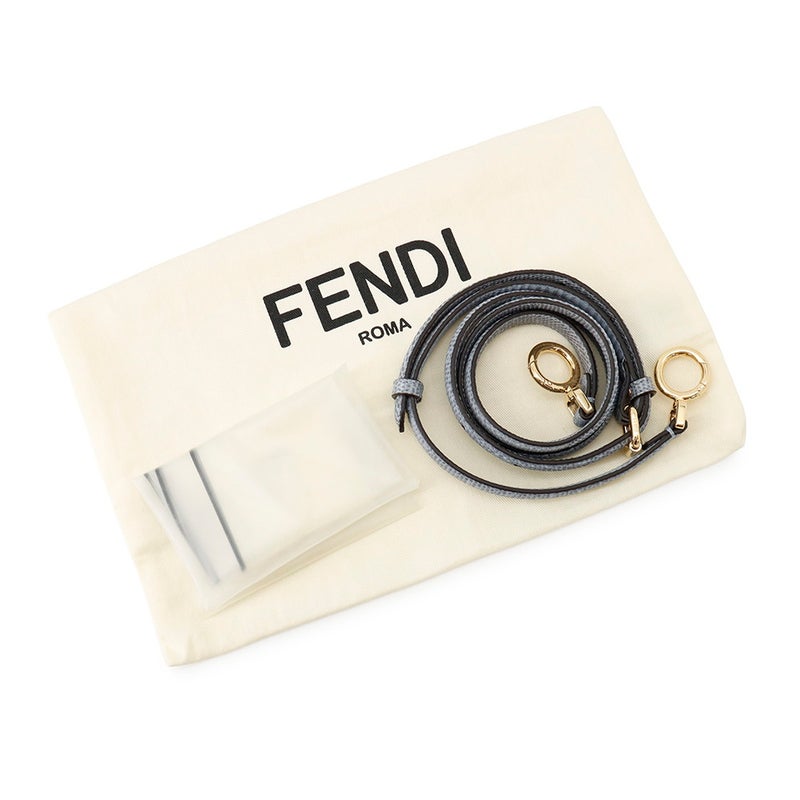 フェンディ ハンドバッグ ピーカブー アイシーユー ISeeU プチ リザード 8BN335 FENDI 2way